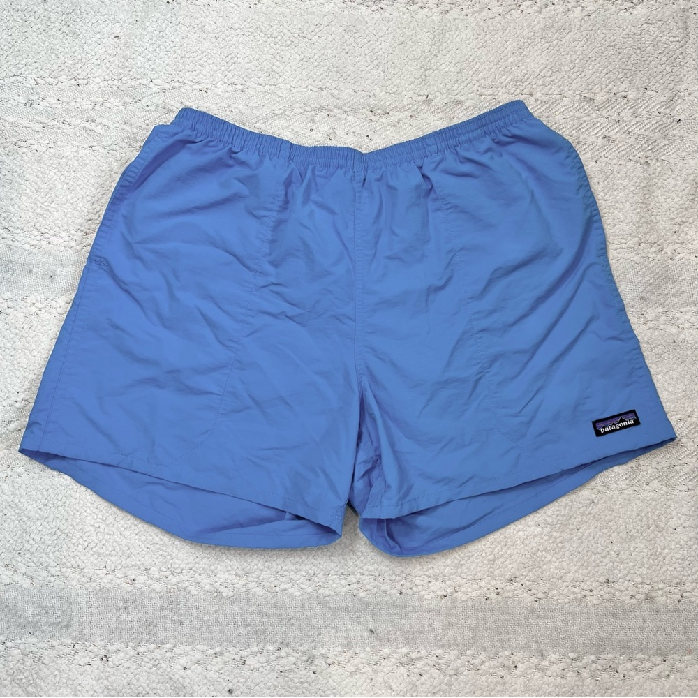 Patagonia BAGGIES men’s blue lined shorts/swim trunks